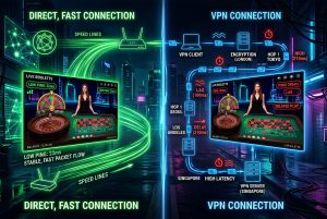 تأثیر VPN بر سرعت بازی انفجار