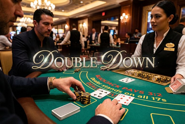 آموزش قابلیت دابل داون (Double Down) در بلکجک - بهترین زمان برای دوبرابر کردن شرط