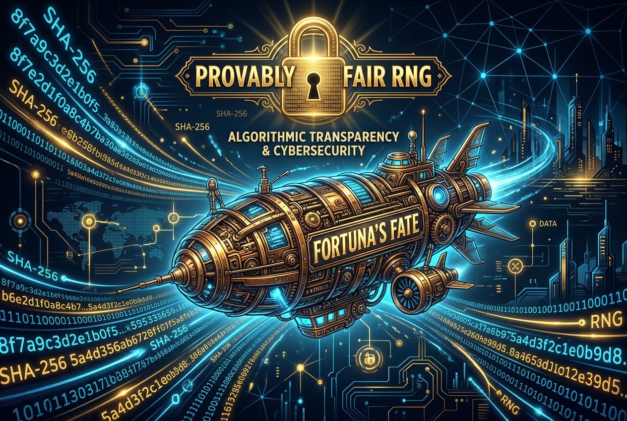 الگوریتم Provably Fair در بازی زپلین و شفافیت کدهای هش و سید تصادفی